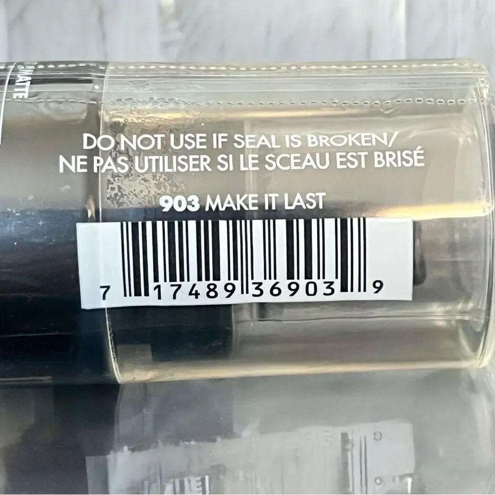 New and Sealed Milani Make It Last Matte Finish Charcoal Setting Spray, 1.18 oz
